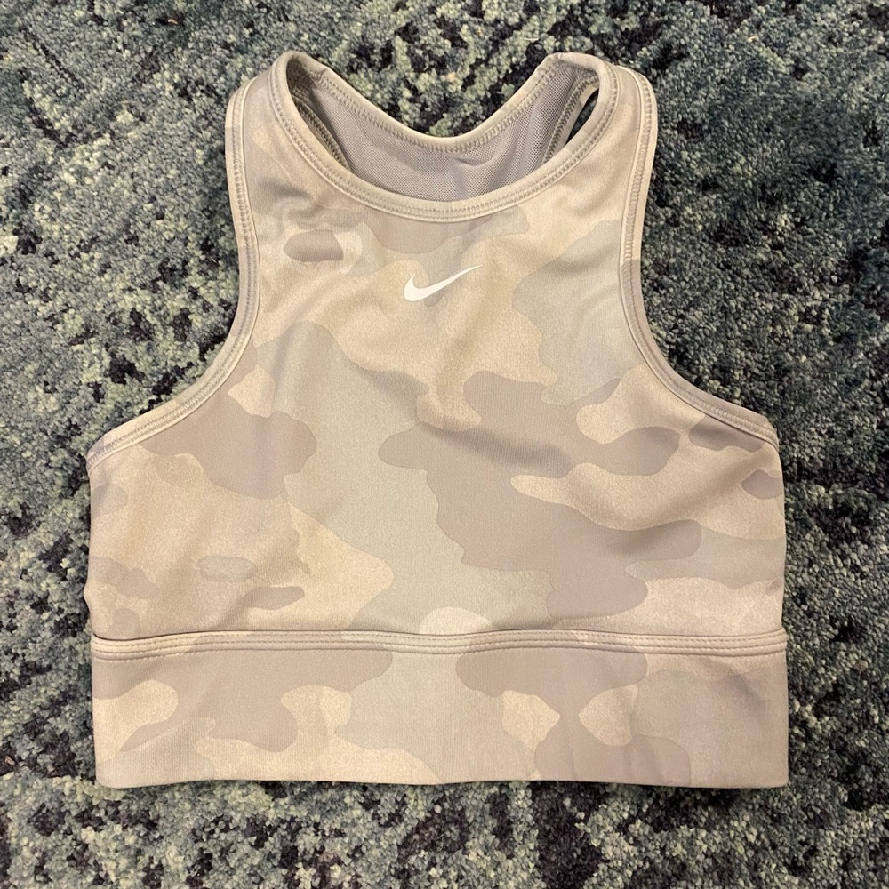 ❌SOLD❌ NIKE PRO CAMO GREY WOMENS TANK